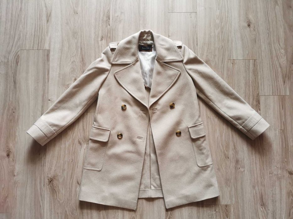 Płaszcz nowy damski massimo dutti