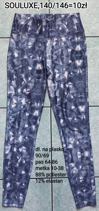 Legginsy dziewczęce souluxe.