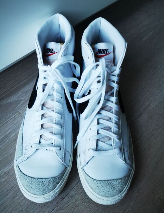 Buty Snickersy Nike Blazer Mid '77 Vntg BQ6806White/Black 100 r. 45
