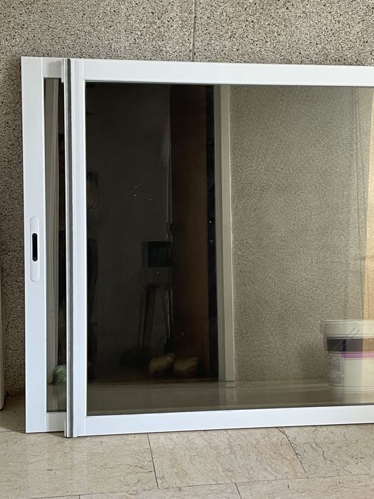 Janela aluminio + moldura/aro