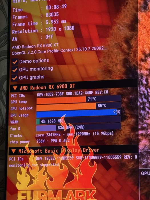 Відеокарта AMD RADEON RX 6900 XT 16GB TOXIC AIR COOLED (россрочка)