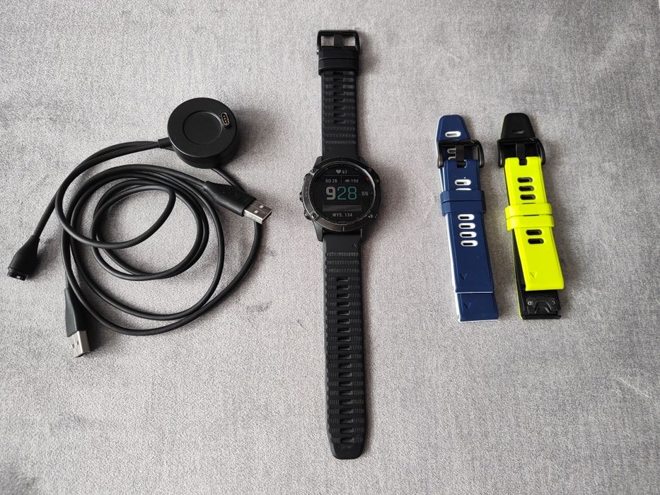 Zegarek Smartwatch Garmin Fenix 6 Pro Bateria 20 Dni