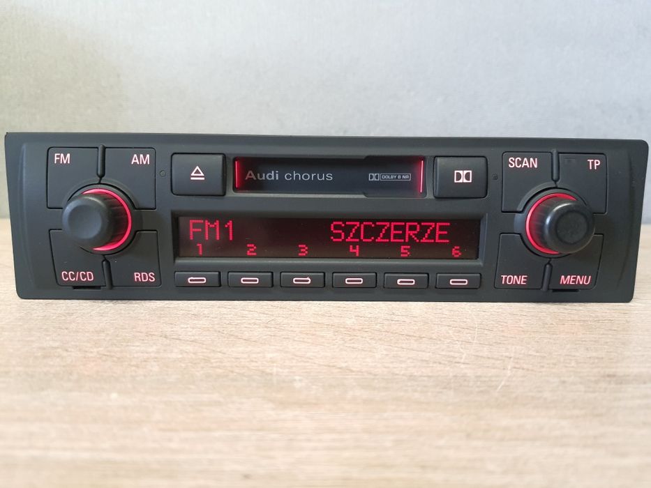 Radio samochodowe Audi Chorus 2 II A4 B5 A6 C5 A3 8L +kod 22cm Concert