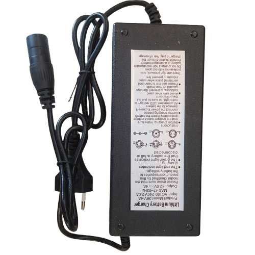 Ładowarka 36V 4A 3 Pin Yamaha Giant wentylator