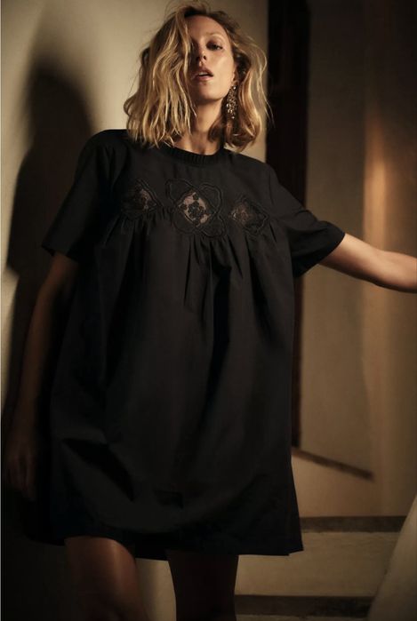 Нова чорна сукня Zara в розмірі S