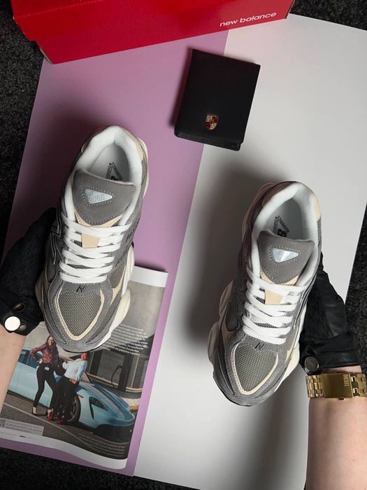 Жіночі кросівки нью беланс New Balance 9060 Grey Beige [36-41]