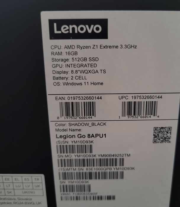 konsola Lenovo Legion Go 512GB