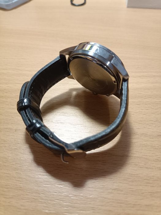 Casio Edifice EFR-526L Czarny skórzany pasek