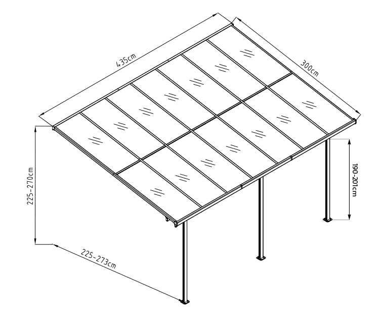 Zadaszenie tarasu 3x3 wiata 3x4,3 altana 3x5,5 czarna 3x6 m biała