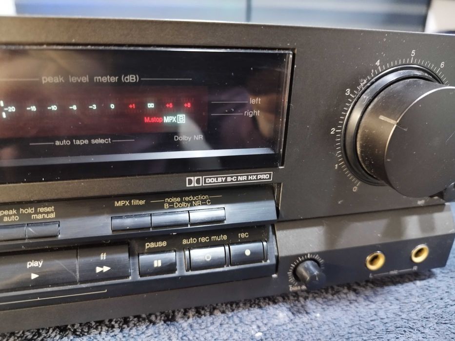 Technics RS-BX404 RS BX 404 Dolby B C HX PRO Magnetofon w 100% sprawny