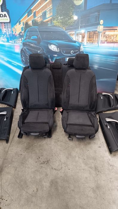 Conjunto de bancos em alcântara BMW Serie 1 F20 Pack M