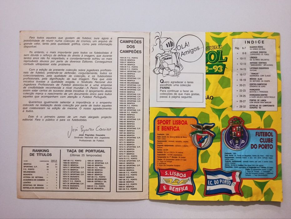 Futebol 92/93 Panini