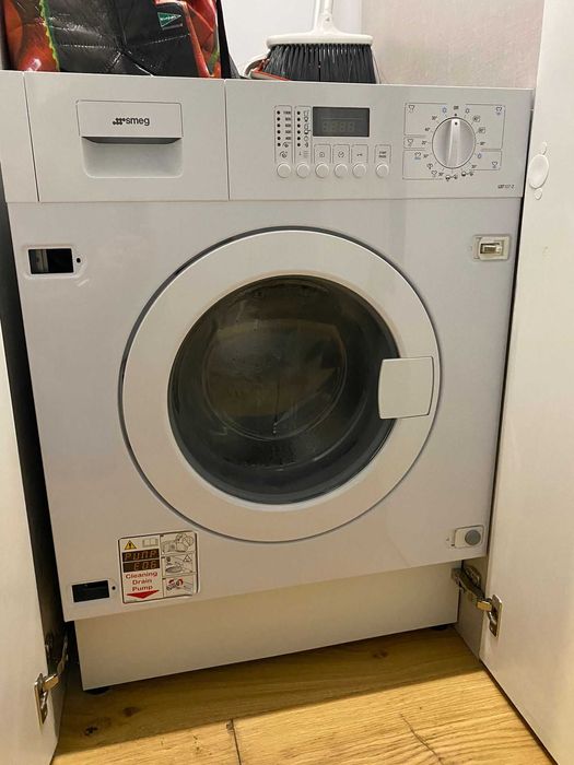 Máquina de Lavar Roupa de Encastre Smeg LST107-2 Branca 7 KG