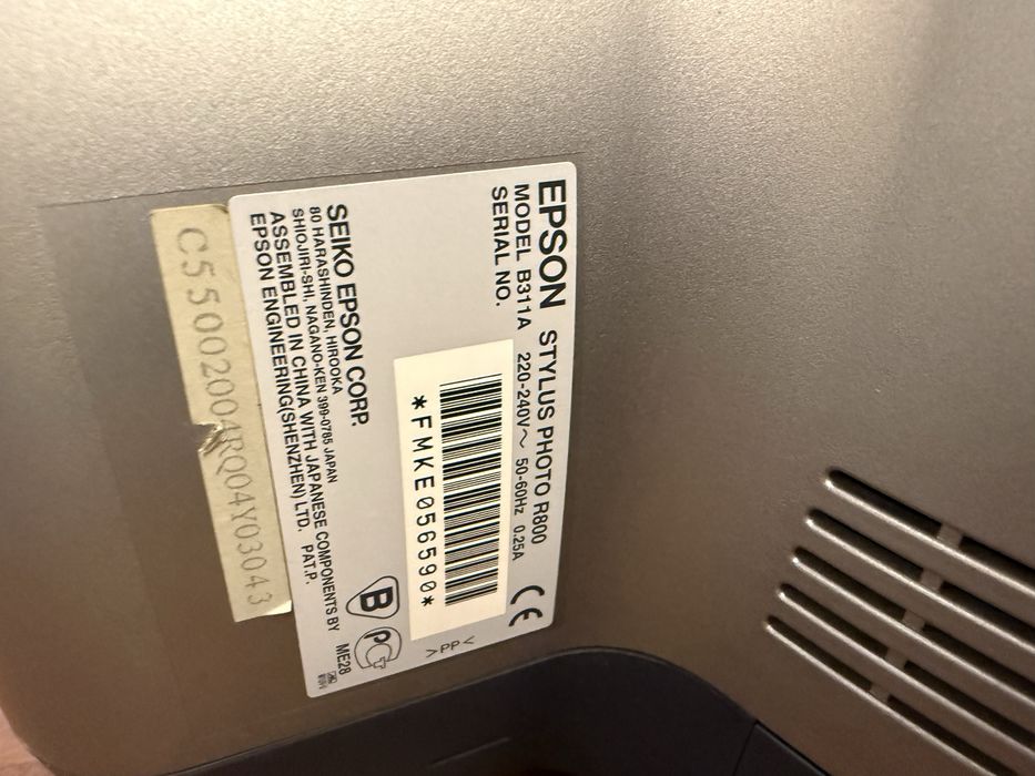 Epson Stylus Photo R800.