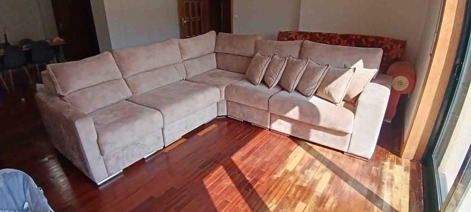 Sofa de canto 5 módulos