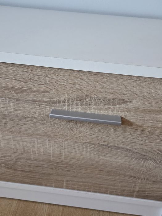 Szafka RTV Black Red White