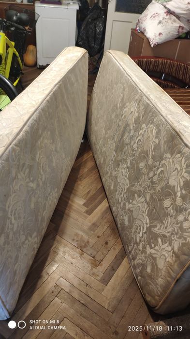 Матрасы пружинные б/у