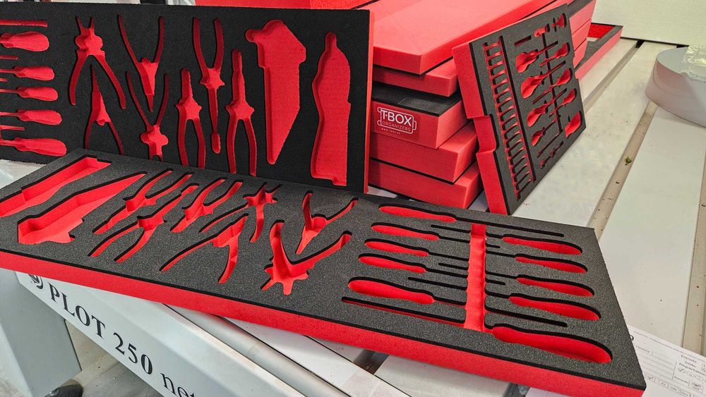 Espuma para ferramentas