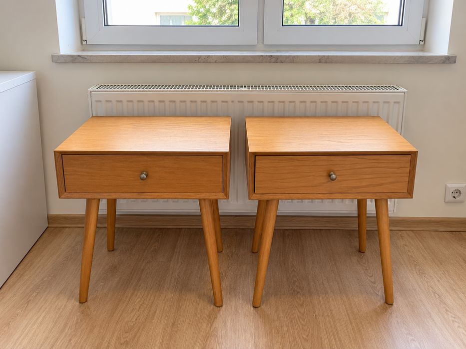 Szafka nocna  HOKKSUND 1 szuflada