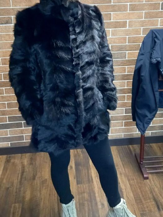 Шуба натуральный мех.