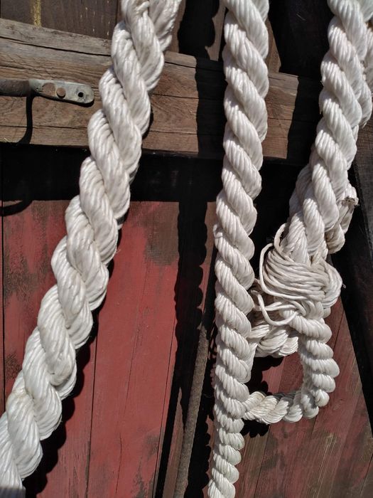 Liny grube własnej roboty