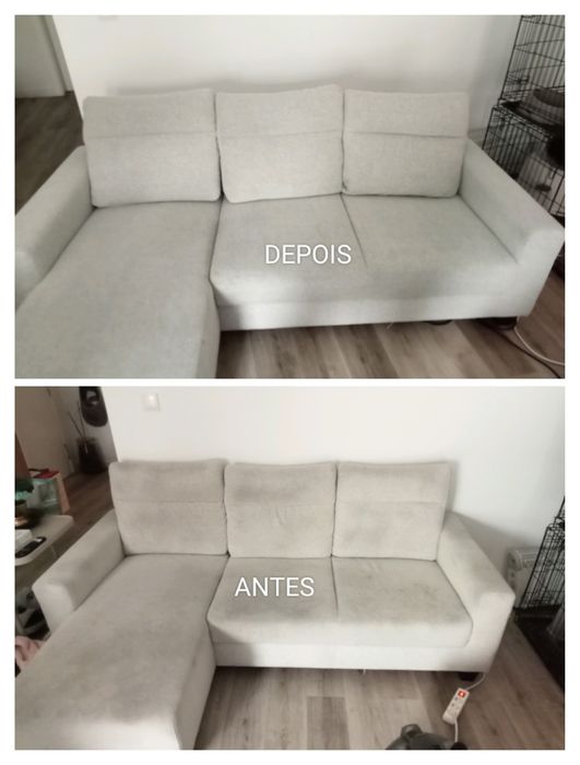 Lavagem e higienização de sofás, cortinados, carpetes, tapete, colchão