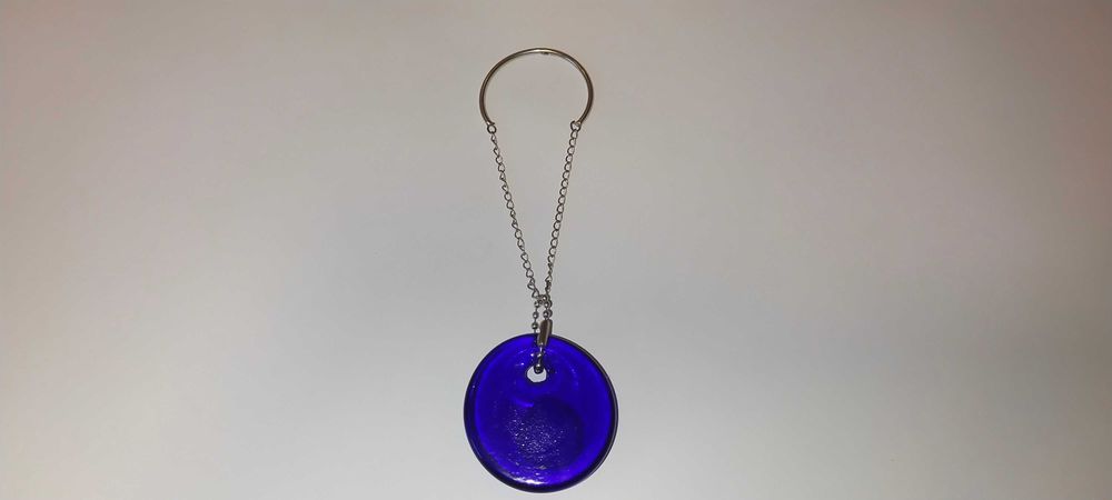 Кулон амулет медальон подвеска "Blue Eye"