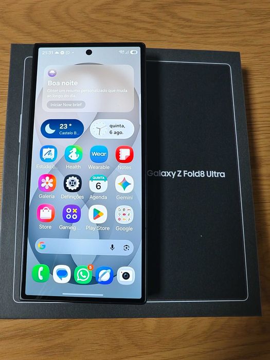 Samsung Galaxy Z Fold 8 Ultra - Fatura/Garantia 3 Anos + Samsung Care+