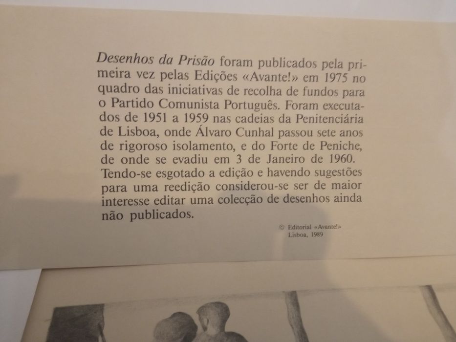 Obras inéditas de Álvaro Cunhal. Desenhos originais.