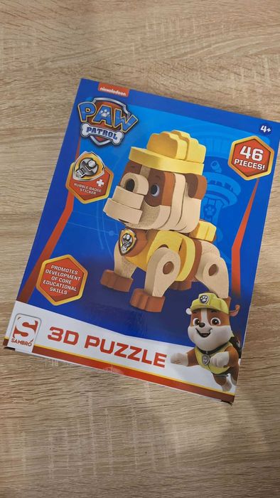 Psi Partol puzzle klocki 3D RUBBLE