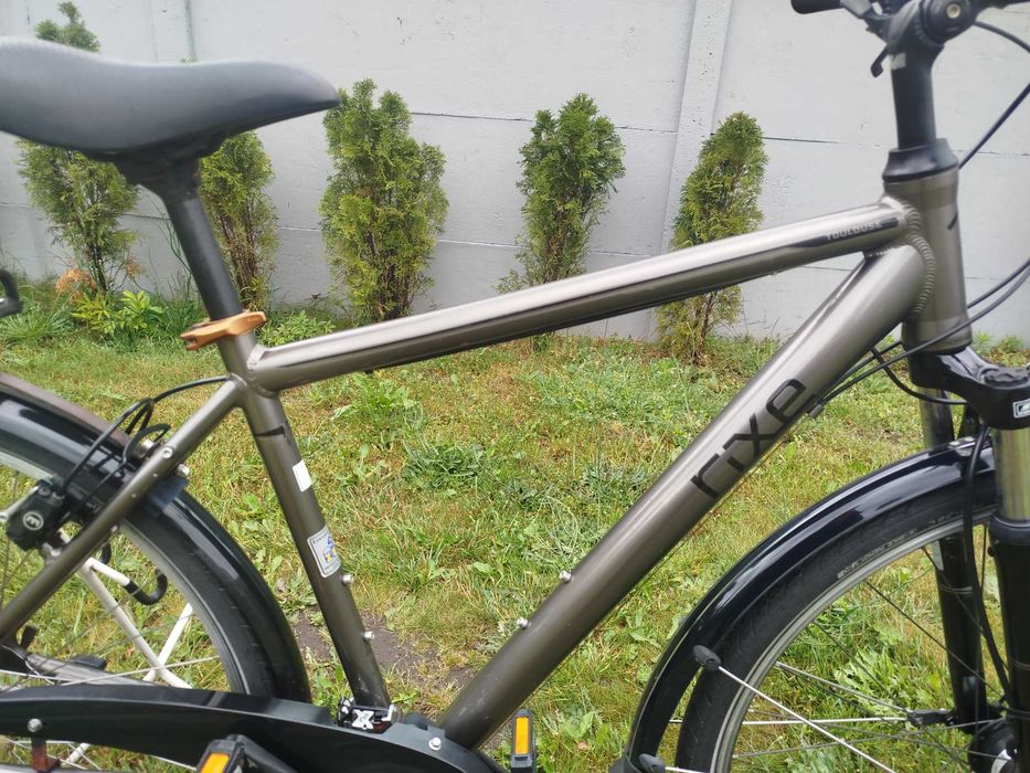 Rower Trekkingowy Miejski RIXE TOULOUSE Koła 28 Cali Rama Alu 50 cm 19,5 cali Hamulce Hydrauliczne
