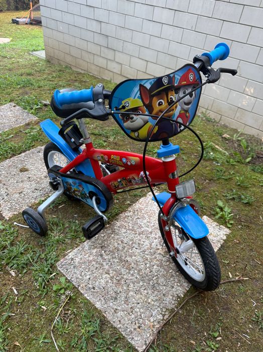 Bicicleta criança Patrulha Pata