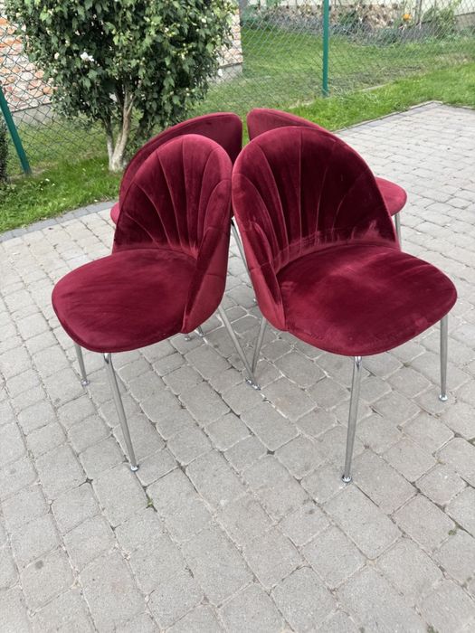 Крісла кухонні MiO велюр стільці кухонні привезені з ЄС