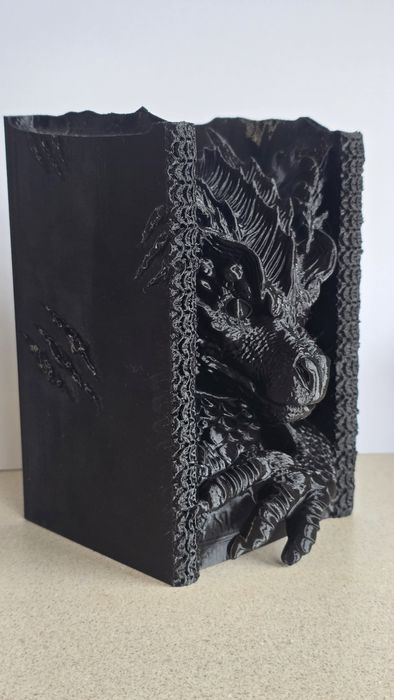 Podpórka do książek, stojak,  Dragon Smok Smaug