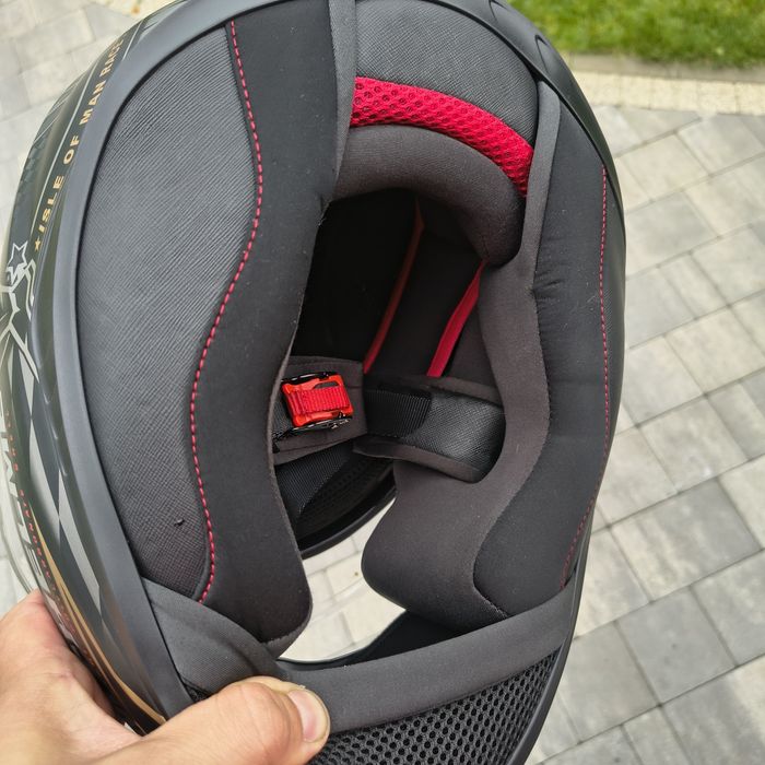 Kask motocyklowy rozmiar S  mthelments