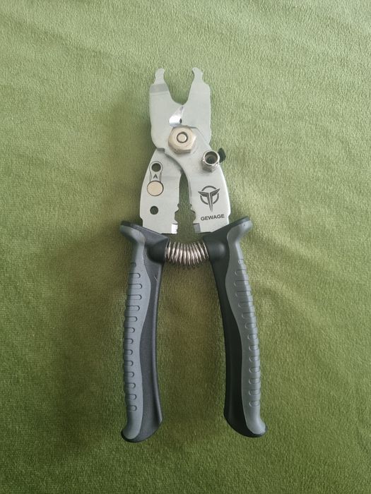 Multitool Gewage - szczypce do spinek łańcucha rowerowego, ucinaczka do linek i pancerzy