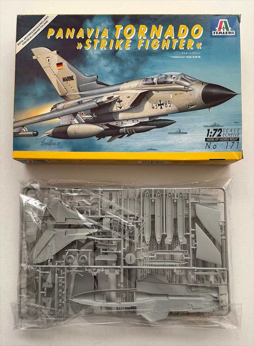 Italieri_Panavia TORNADO “Strike Fighter” Nº171. ESc.1:72. Completo e como novo.