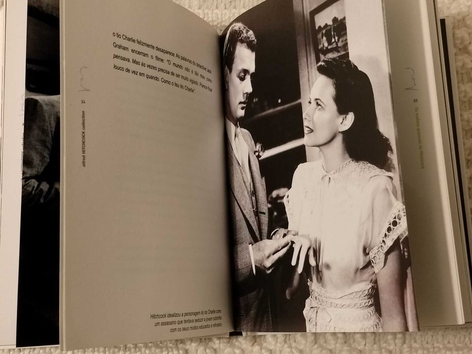 Conjunto 5 DVD`s ( com livros ) de filmes de Hitchcock,  como novos