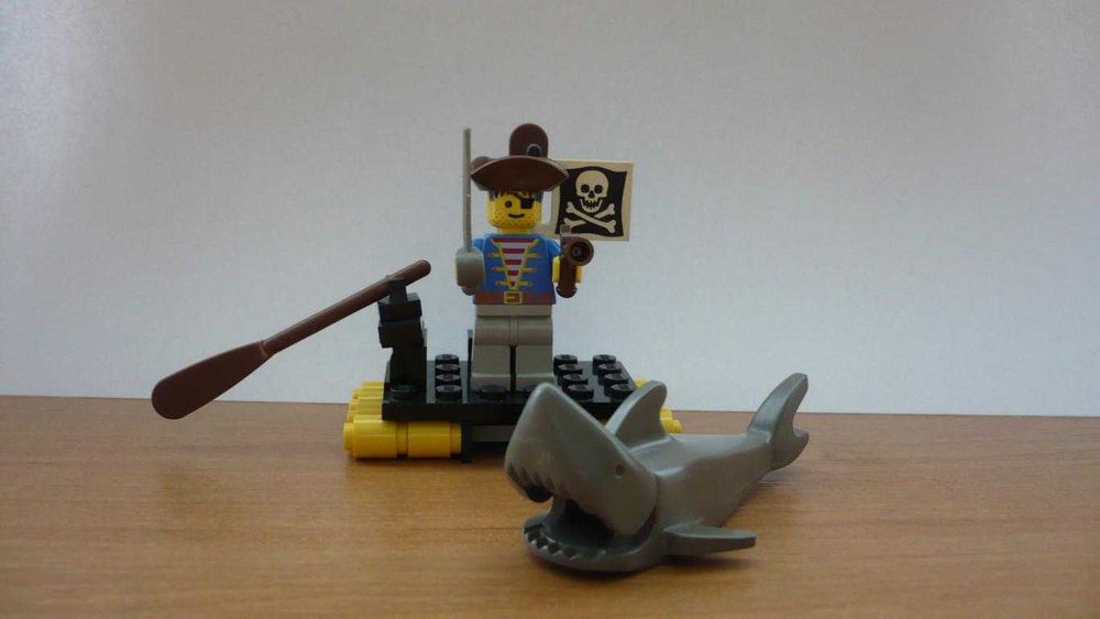 Klocki LEGO® 6234 Pirates - Renegade's Raft 1991r. Kompletność 100%