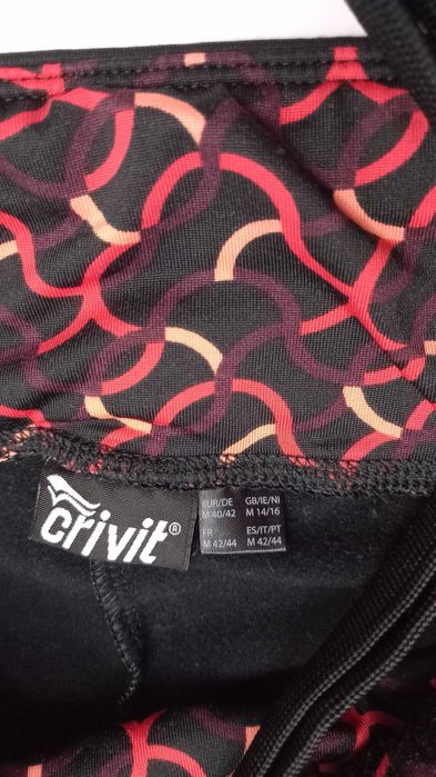 р. M 46 Crivit Go Active теплые велоштаны с памперсом Coolmax