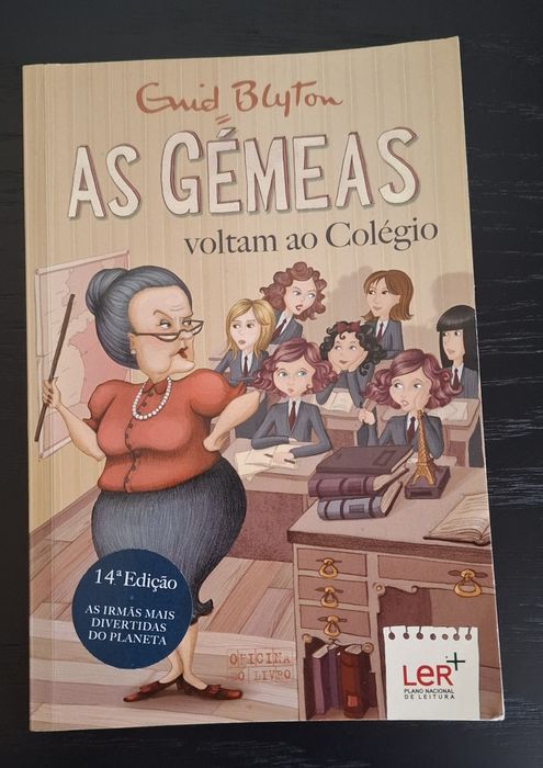"As Gémeas voltam ao Colégio" de Enid Blyton