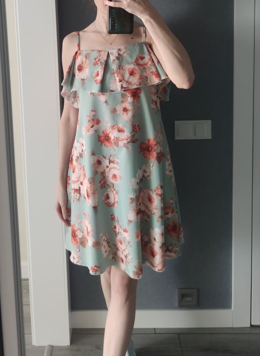 Літній сарафан в квітковий принт