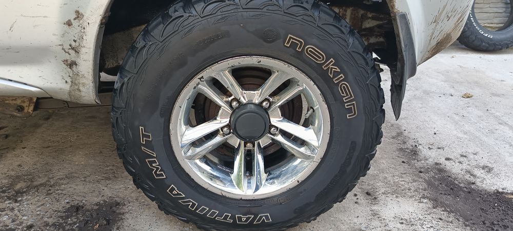 Грязевая резина Nokian Vativa 30x9.50 R15 LT

Грязевая резина Nokian V