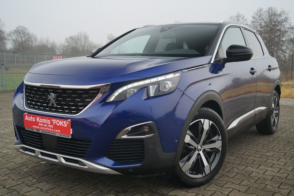 Peugeot 3008 GT-Line 1 właściciel bezwypadkowy Stan BDB 2.0 Hdi 150KM FULL LED