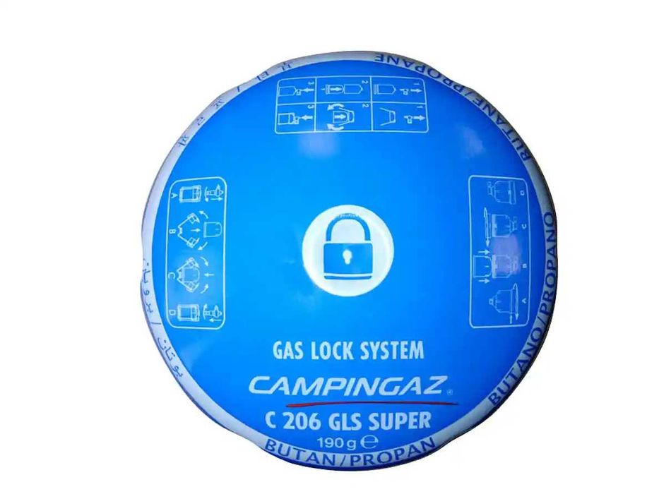 Kartusz gazowy Campingaz C 206 GLS Super 190g (2 sztuki)