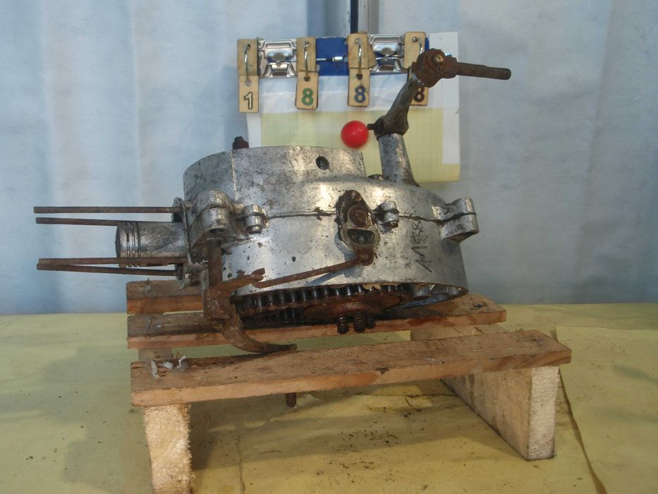 ogar romet jawa jawka- nie komar motorynka silnik całość części nr1888