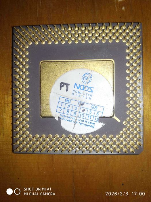 продам процесор AMD-K5-PR100ABR.