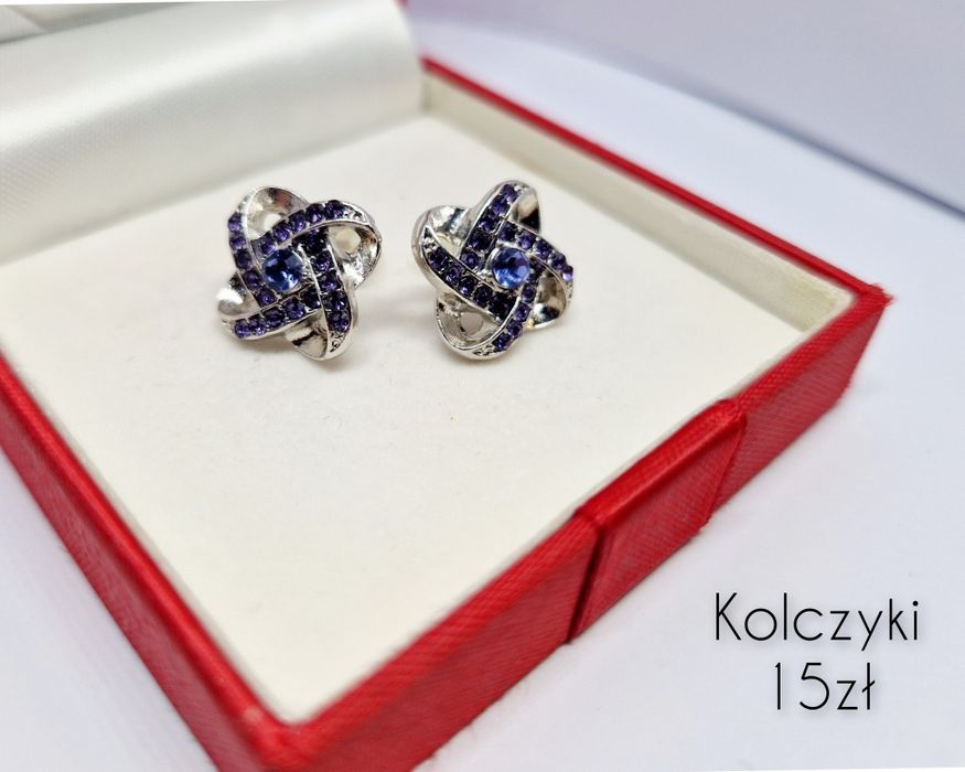 Kolczyki ze stali, nowe