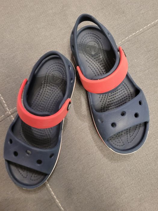 Sandały crocs c11 granatowe