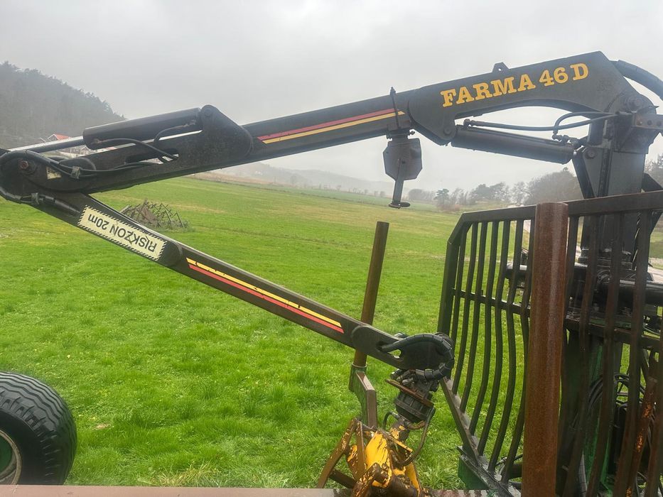 Przyczepa Leśna Farma 46D 8ton